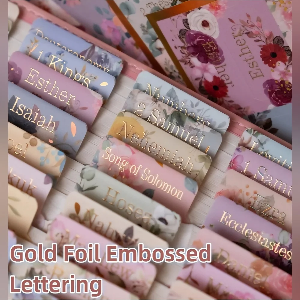 Floral Bible Tabs